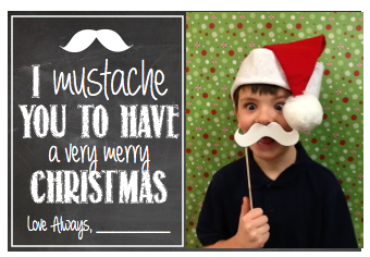 Santa’s Mustache Gift Idea