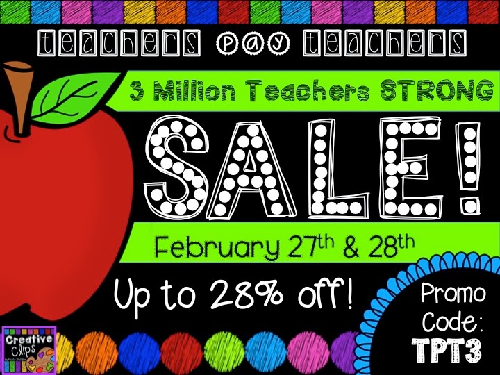 3 Million Teachers STRONG Sale