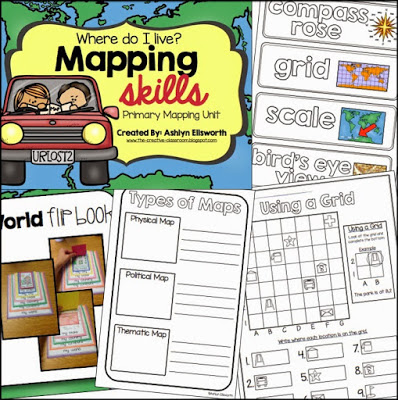 Mapping Skills - Primary Mapping Pack