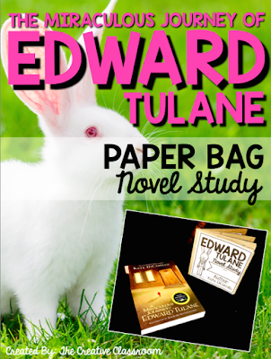 The Miraculous Journey of Edward Tulane Paper Bag Novel Study 