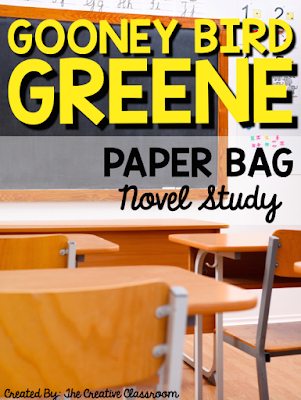  Gooney Bird Greene Paper Bag Novel Study