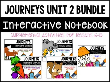  Journeys Interactive Notebook Bundle