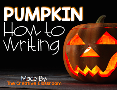 Use this creative writing activity for how to carve a pumpkin.
