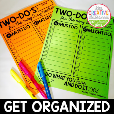 Get organized with prioritizing your tasks at home or in the classroom. 