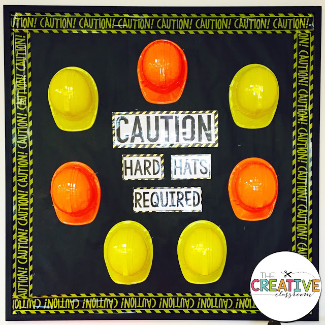 Create an inviting classroom environment with this construction theme decor. Theme decor includes printables, posters, bulletin board displays, calendar, schedule cards, labels and much more. 