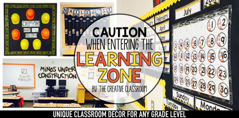 Learning Zone – Classroom Reveal 2016-2017