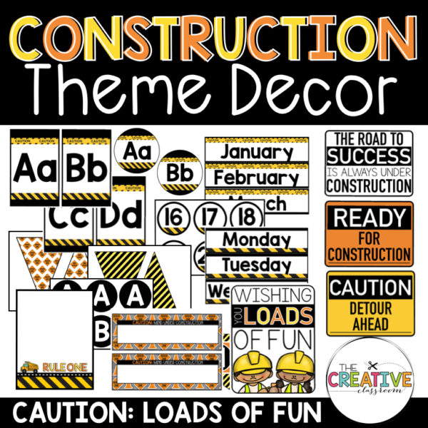 Construction Theme Decor