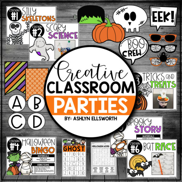 Halloween Classroom Party Pack