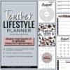 Teacher Lifestyle Planner - Wild Chic Edition