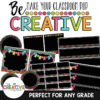 Black and Bright Editable Classroom Labels - Image 3