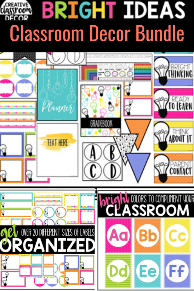 Bright Ideas Classroom Decor Bundle - The Creative Classroom
