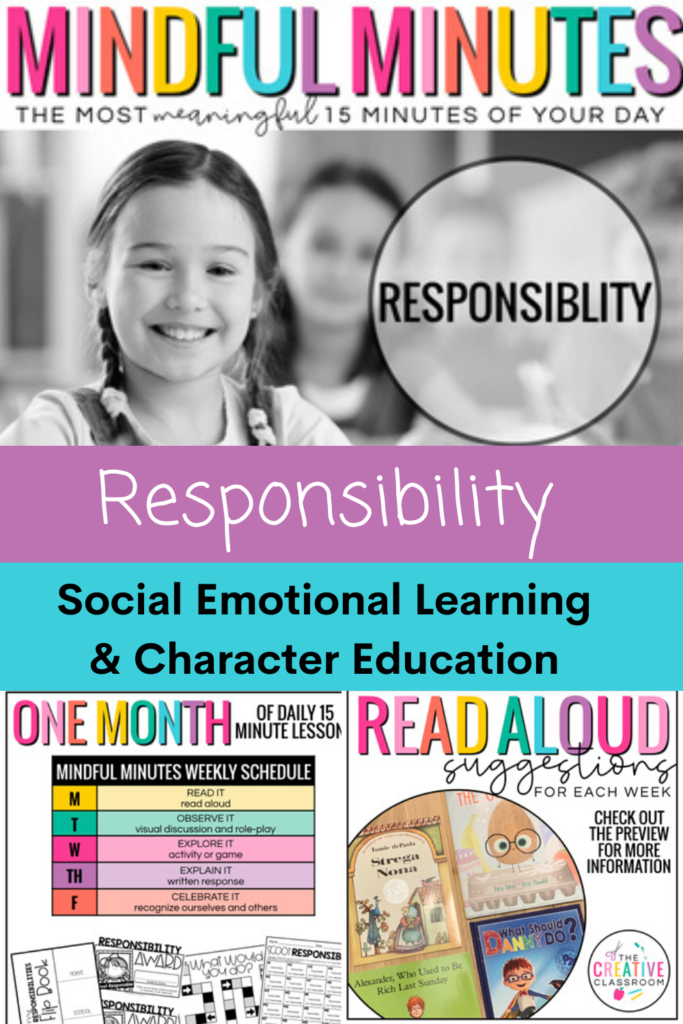 In this unit your students will learn about responsibility and what it means to be responsible at school, home and in the community. They will also practice choice making and conflict resolution.