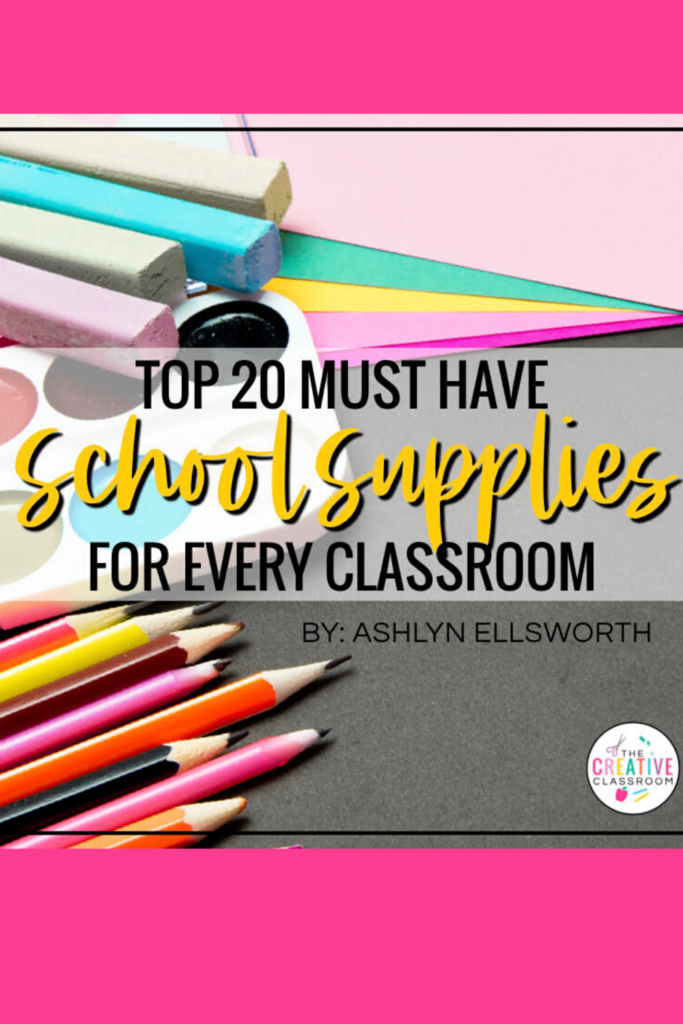 Looking for the best back to school products that teachers love? Take a look at this list of top 10 school supplies that every classroom needs!