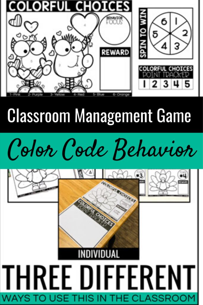 Colorful Choices is an engaging behavior management game that students of any age will love. Students will work as a class or teams to earn a set amount of points determined by the teacher. These points will be rewarded as students show positive classroom choices by modeling the behavior focus that the class is working on.
