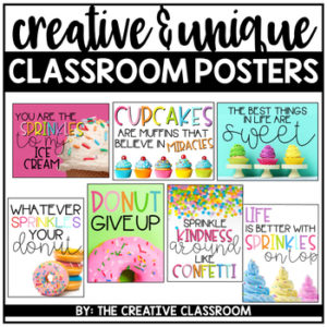 Sprinkled Classroom Decor - The Creative Classroom