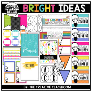 Bright Ideas Classroom Decor