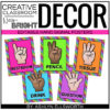 hand signal posters