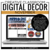 Digital Classroom Decor November
