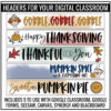 Digital Classroom Decor November - Image 2