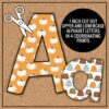 Fall Bulletin Board Lettering and Borders - Image 2