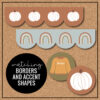 Fall Bulletin Board Lettering and Borders - Image 4