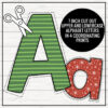 Christmas Bulletin Board Lettering and Borders - Image 2