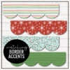 Christmas Bulletin Board Lettering and Borders - Image 4