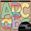St. Patrick's Day Bulletin Board Lettering and Borders